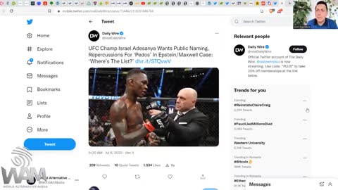 UFC FIGHTER EXPOSES HOLLYWOOD PEDOS! - CALLS OUT JIMMY KIMMEL!