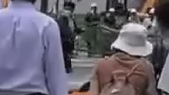 Here’s video of the actual shooter firing on former Prime Minister of Japan Shinzo Abe