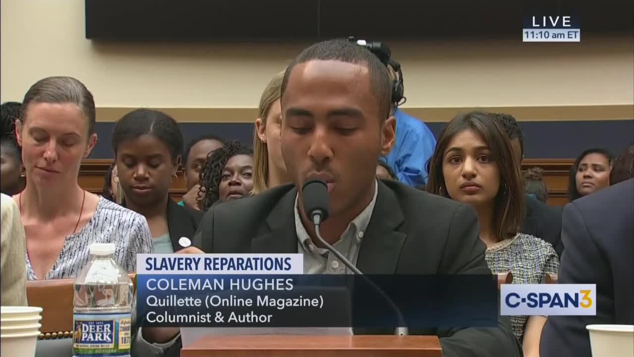 'Chill, chill chill!' reparations hearing goes off the rails