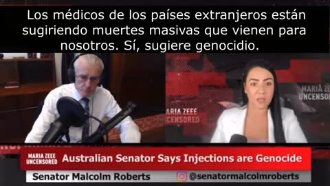 El Senador australiano dice que la interjecciones es un genocidio.