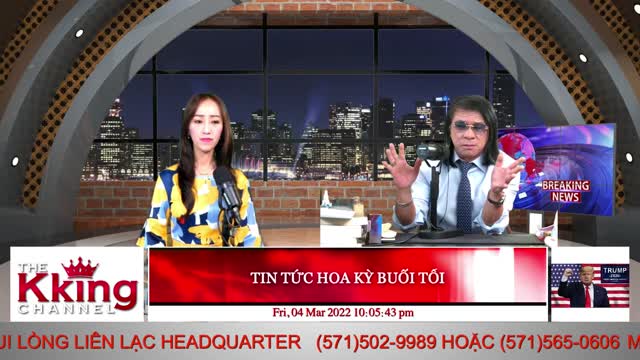 TIN TỨC HOA KỲ BUỔI TỐI - 03/04/2022