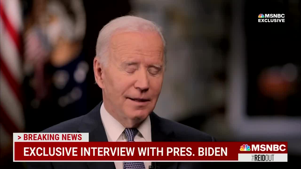 WATCH: Bizarre Biden Moment That Made Even MSNBC Concerned