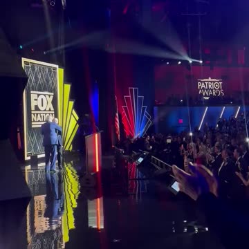 President Donald J. Trump takes the stage at the FOX Nation Patriot Awards!