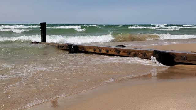 Lake Michigan shoreline