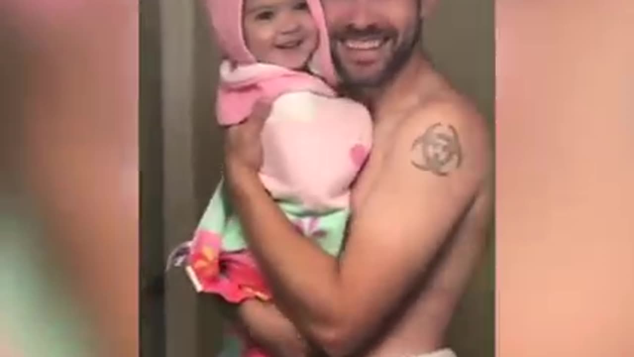 Super Cute Daddy and Daughter Lip Sync Battle