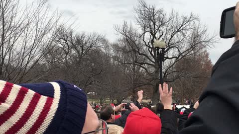 Yes I really did got to the inauguration in 2017