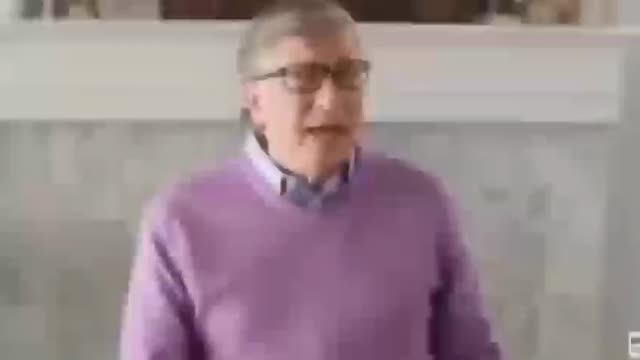 BILL GATES CAUGHT ON VIDEO ADMITTING VACCINES WILL CHANGE OUR DNA