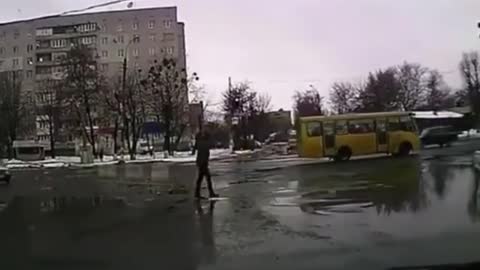 How to cross puddles