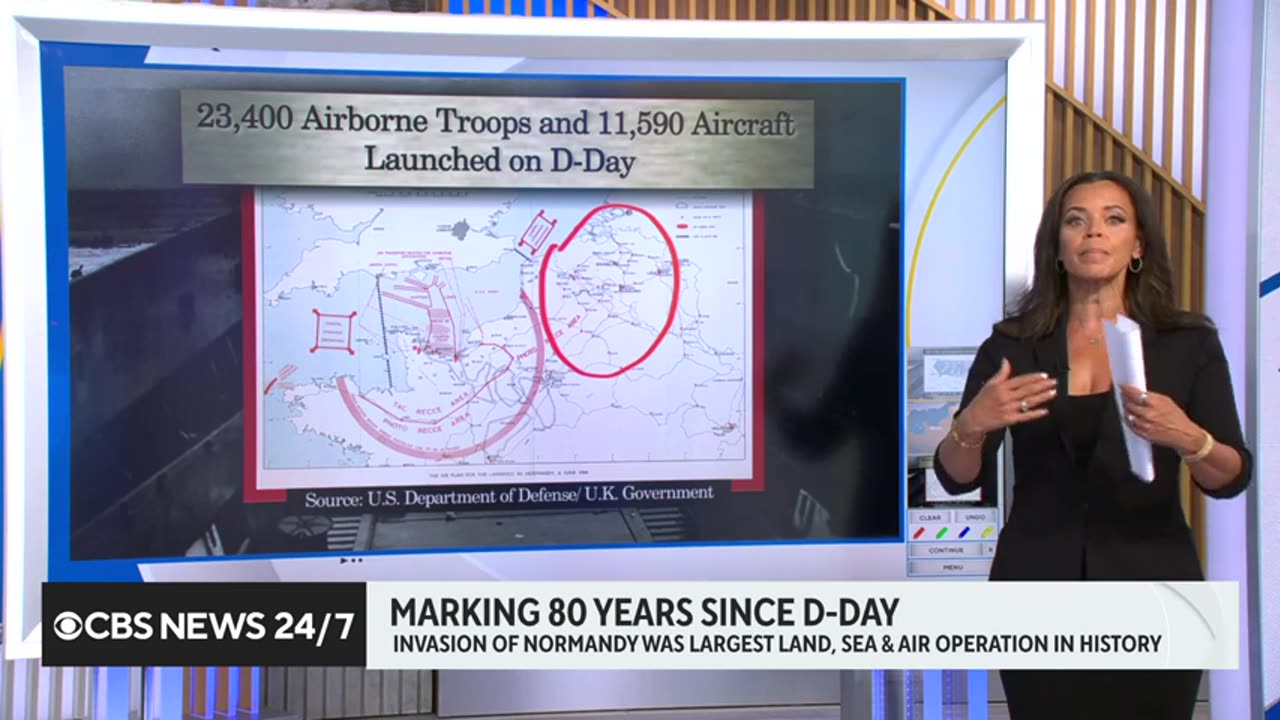 Marking 80 years since D-Day CBS News