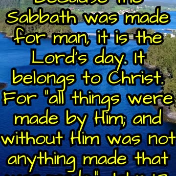 Happy Sabbath