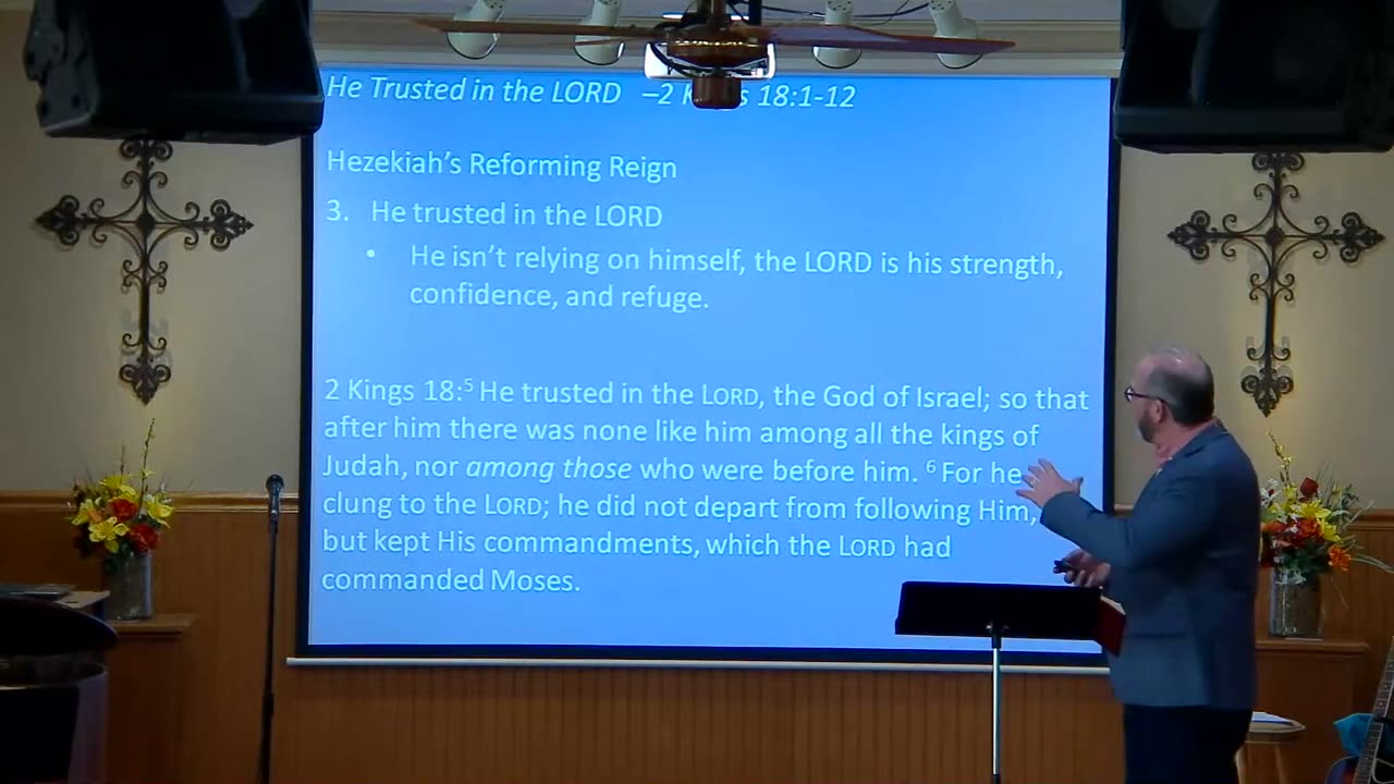 He Trusted In The Lord | 2 Kings 18 : 1 - 12