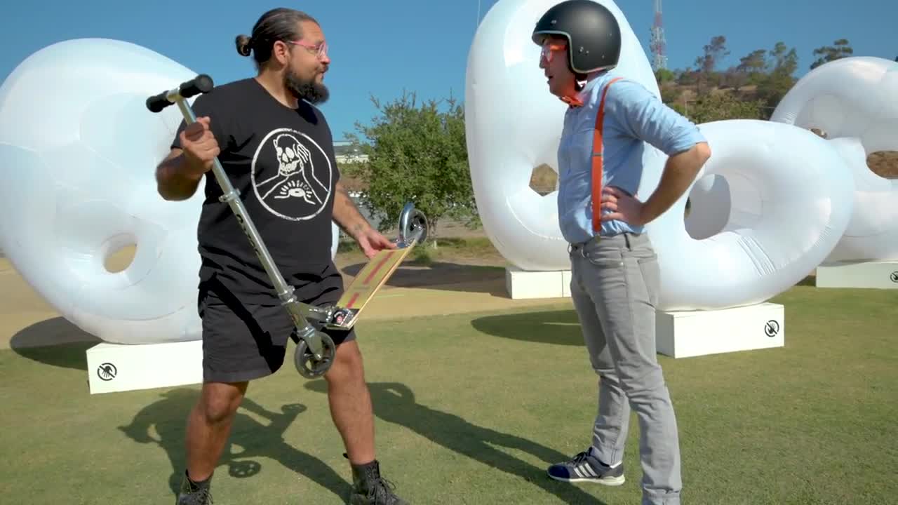 Blippi Tribute: 🎂Happy Birthday Violet / 🛴Scooters with Cousin Josh