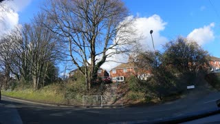 Driving in Southampton. Speedlapse. GoPro