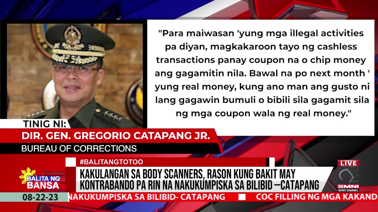 Kakulangan sa body scanners, rason kung bakit may nakukumpiska pa rin sa bilibid