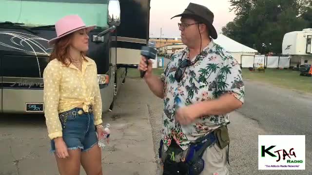 Casi Joy with Jiggy Jaguar KS State Fair 2021