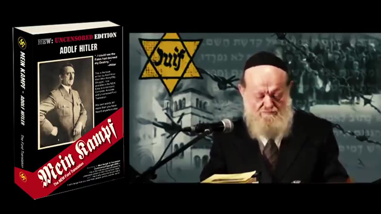 Prominent 🕎 JEWish rabbi explains , 👿 Jews created bolshevism, Hitler was right. ☠️