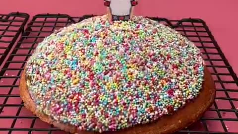 Bring the cake to meet the person you want to meet while the sun is shining.