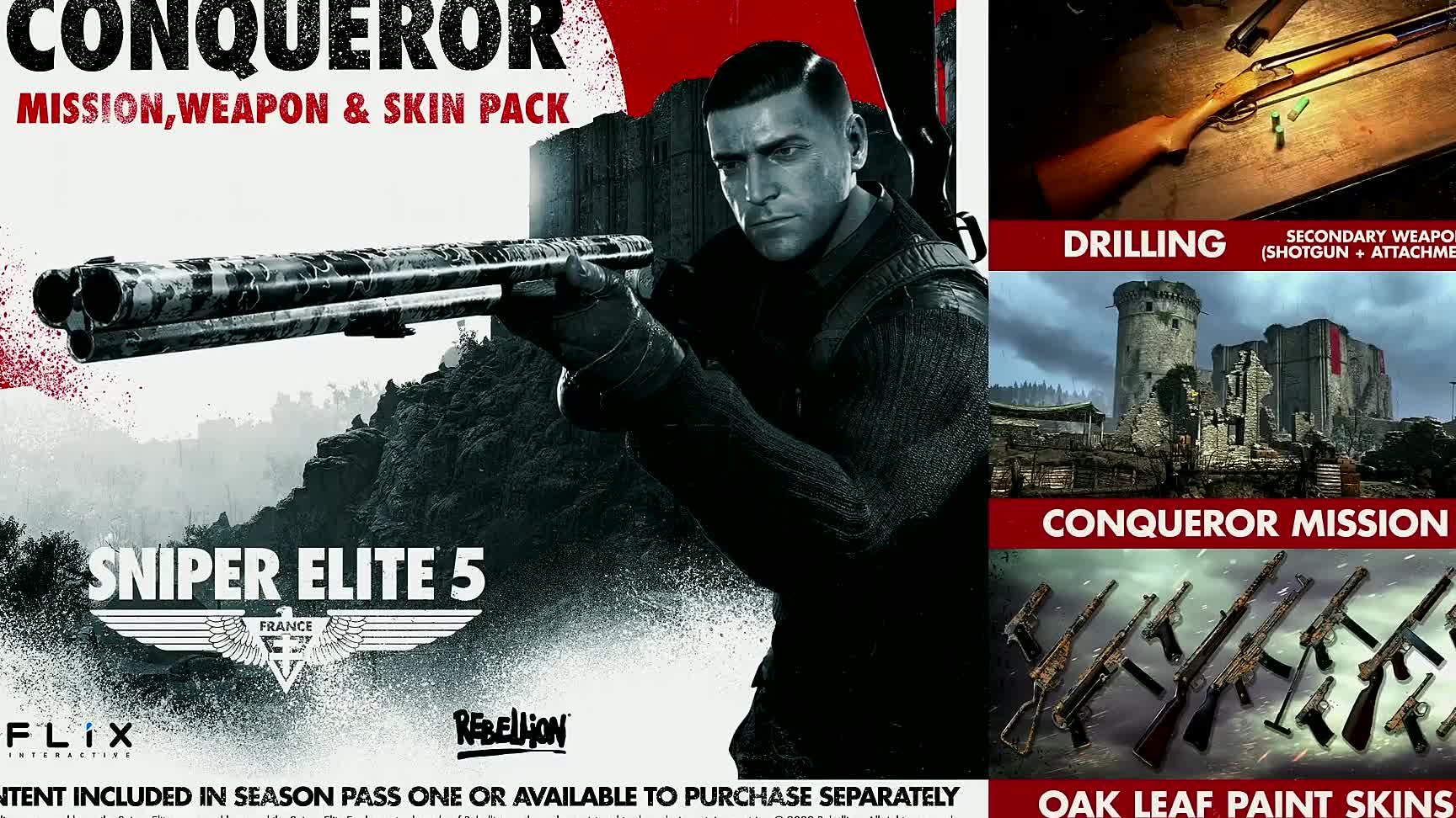 Sniper Elite 5 – Conqueror & Airborne Elite Content Packs PS5 & PS4 Games