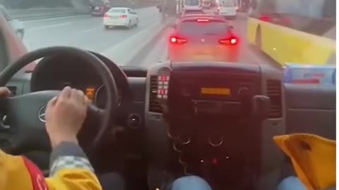 Paramedic Has Incredible Driving Skills