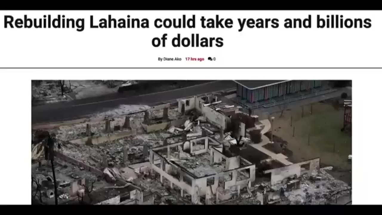 LOOK WHO DONATED 100 MILLION DOLLARS TO MAUI'S SMART CITY REBUILD!