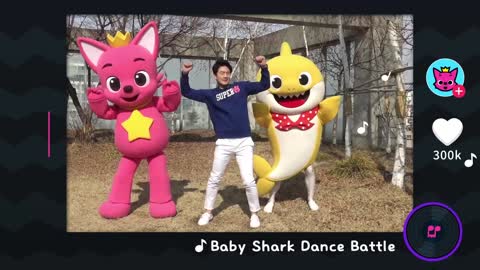 Baby Shark Dance Battle Baby Shark Challenge Baby Shark vs Pinkfong