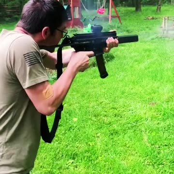 Stribog SP9A3s With Suppressor & Subsonic Ammo