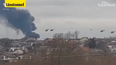 Russian and Ukrainian war video very dangarous