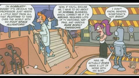 Newbie's Perspective Futurama Issue 9 Review