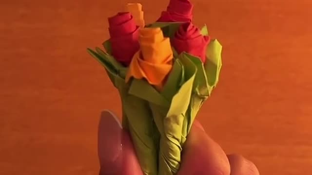 Paper flower tutorial