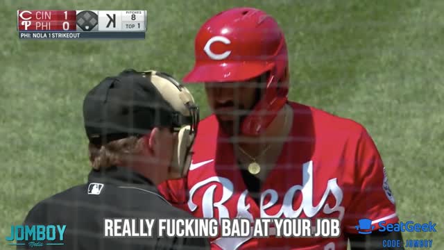 Castellanos and Bell get ejected in the first inning, a breakdown