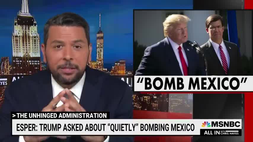 Trump Wanted To ‘Quietly’ Bomb Mexico Says Defense Secretary Esper