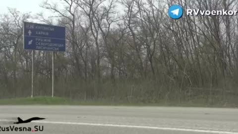 Ruská armáda zajišťuje bezpečnost pohybu obyvavatel na osvobozených územích