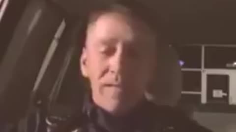 This Police officer knows exactly what is happening