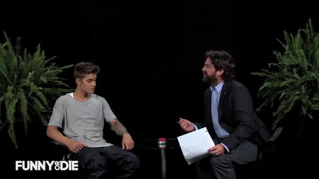 Justin Bieber Between Two Ferns with Zach Galifianakis