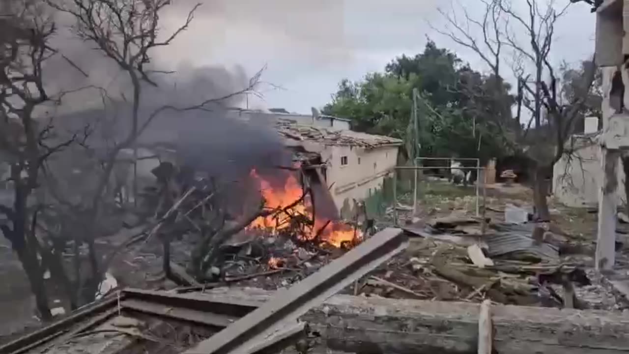 A house completely destroyed by a Hezbollah rocket