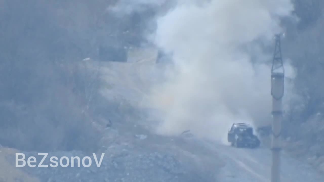 Ukraine war - Ukrainian commanders hurried to a meeting, but crashed into an ATGM