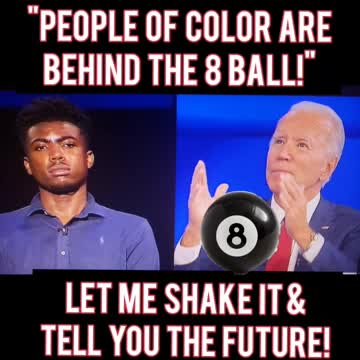 People of Color are Behind the '8' Ball Says Joe Biden