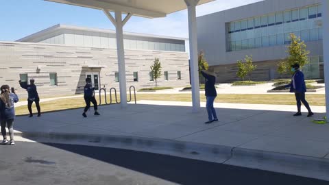 Community Warriors Dancing