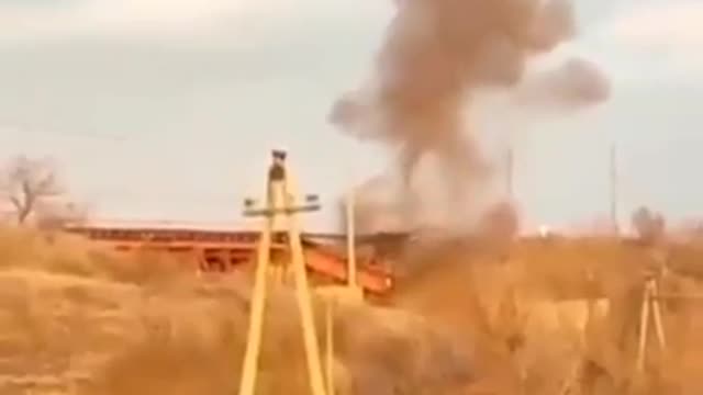 Ukraine blew up a bridge on the border with Transnistria near the city of Kuchurgan.