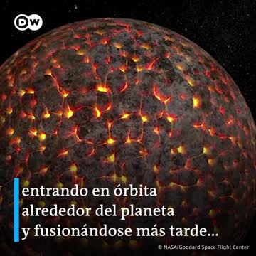 La Luna y su historia con los asteroides