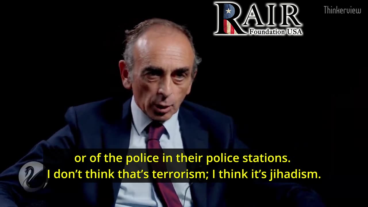 Eric Zemmour on Islam