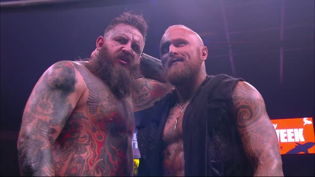 What happened when sting and Malakai came face to face | AEW dynamite |