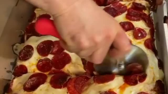 Bacon pizza