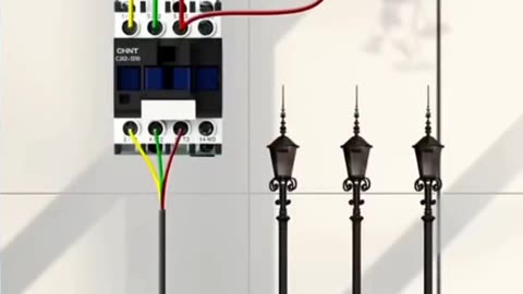 Electrical light connection