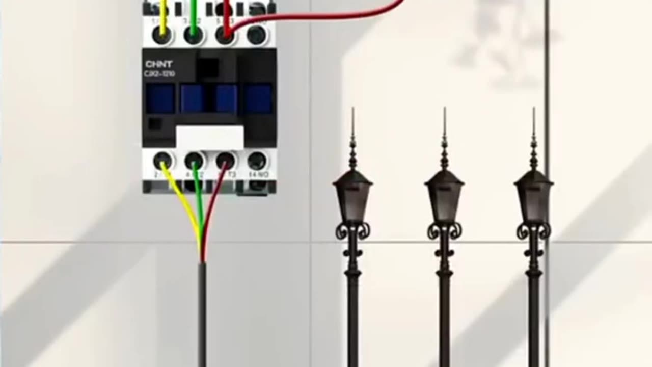 Electrical light connection