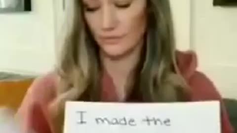 Terminated Nurse who didn't take the vaccine sends a message.