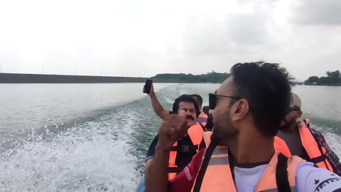 LAHORE TO KASHMIR JOURNEY | BOATING AT MANGLA DAM | LAHORE TO KASHMIR BIKE TOUR |