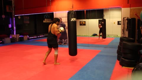 Shoulder rotation bagwork 18