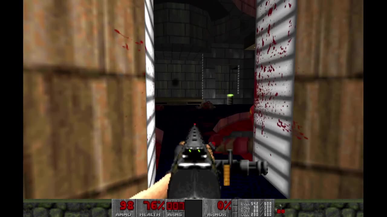 Brutal Final Doom - Plutonia Experiment - Ultra Violence - Tombstone (Level 23) - 100% Completion