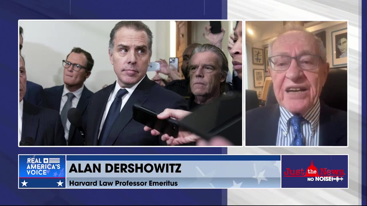 Alan Dershowitz: Hunter Biden’s real crime is his influence peddling schemes